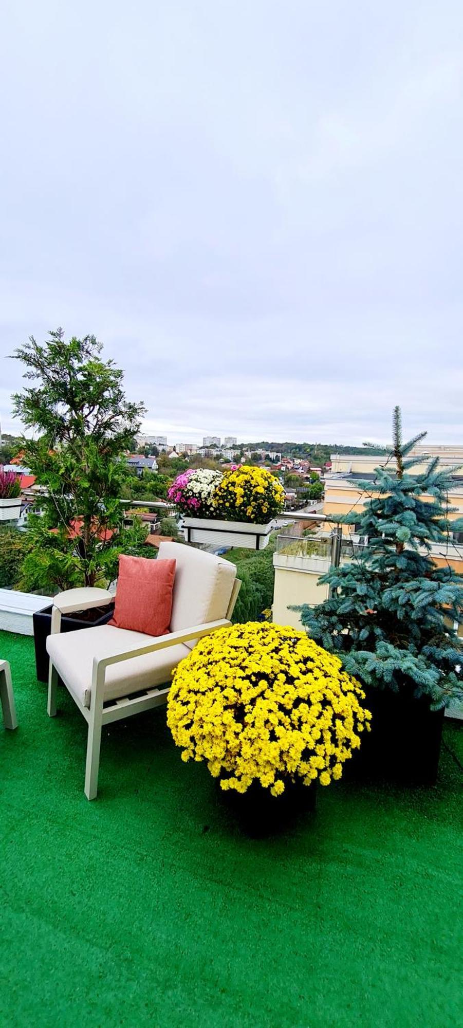 Apartmán Penthouse View Aeroport Iasi Exteriér fotografie